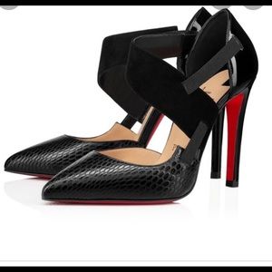 Christian Louboutin Strapscotch stiletto shoe
